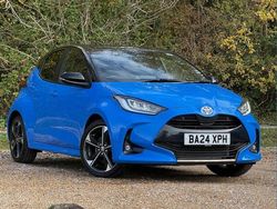 Blue Used 2024 Toyota Yaris Hybrid Edition Hatchback | £23,650 (Fair price)