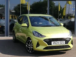 Yellow Used 2024 Hyundai i10 Premium Hatchback | £15,998 (A bit pricey)