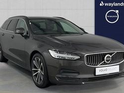 Grey Used 2021 Volvo V90 Momentum Estate | £23,800 (Fair price)
