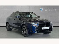 Blue Used 2025 BMW X6 M Sport SUV | £73,450