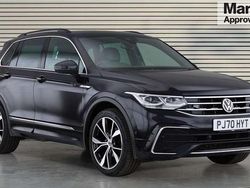 Black Used 2020 VW Tiguan R-line SUV | £19,398 (Fair price)