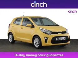 Yellow Used 2022 Kia Picanto 2 Hatchback | £9,299 (Fair price)