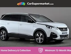 White Used 2020 Peugeot 5008 GT-line MPV | £19,097 (Fair price)