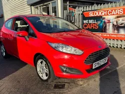 Red Used 2014 Ford Fiesta Zetec Hatchback | £2,395 (Good price)