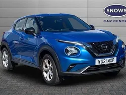 Blue Used 2021 Nissan Juke Acenta SUV | £11,836 (Super price)