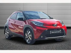 Red Used 2025 Toyota Aygo Hatchback | £15,495 (Fair price)