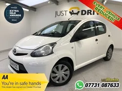 White Used 2014 Toyota Aygo Active Hatchback | £4,995 (A bit pricey)