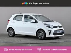 White Used 2021 Kia Picanto 2 Hatchback | £11,497 (Fair price)