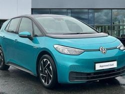 Makena turquoise metallic black Used 2021 VW ID.3 Pro Hatchback | £13,691 (Good price)