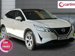 White Used 2021 Nissan Qashqai N-Connecta SUV | £19,070 (Fair price)