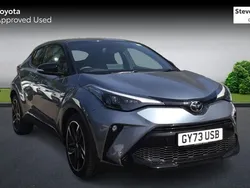 Grey/black Used 2023 Toyota C-HR Sport SUV | £26,233 (Fair price)