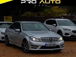 Silver Used 2013 Mercedes C220 AMG Sedan | £8,300 (Fair price)