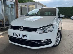 White Used 2017 VW Polo Edition Hatchback | £9,195 (Fair price)