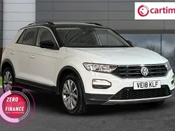 White Used 2018 VW T-Roc Design SUV | £12,990 (Good price)