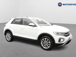 White Used 2022 VW T-Roc Style SUV | £23,399 (Fair price)