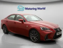 Red Used 2019 Lexus IS300h Sport Line Sedan | £18,700 (Fair price)