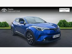 Blue Used 2018 Toyota C-HR Design SUV | £16,836 (Fair price)