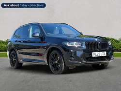 Black Used 2022 BMW X3 M Sport SUV | £29,999 (Good price)