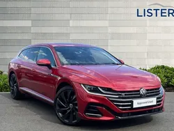 Red Used 2024 VW Arteon R-line Estate | £30,790 (Fair price)