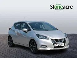 Silver Used 2021 Nissan Micra Tekna Hatchback | £11,495 (Fair price)