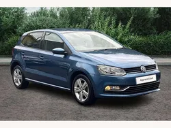 Blue Used 2016 VW Polo Match Hatchback | £9,990 (Fair price)