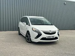 White Used 2014 Vauxhall Zafira Tourer SRi MPV | £3,850 (Fair price)