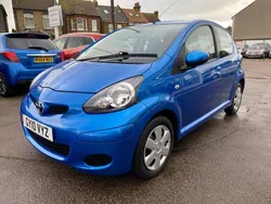 Blue Used 2010 Toyota Aygo Hatchback | £6,995 (Expensive)