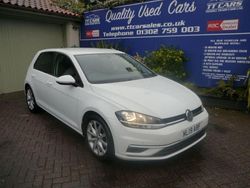 White Used 2019 VW Golf VII GT Hatchback | £10,995 (Fair price)