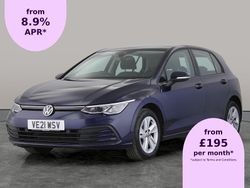 Blue Used 2021 VW Golf VIII S Hatchback | £14,139 (Fair price)