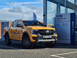 Orange Used 2023 Ford Ranger Wildtrack Pickup | £31,995 (Fair price)