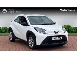White Used 2022 Toyota Aygo PURE Hatchback | £11,095 (Expensive)