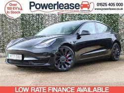 Black Used 2021 Tesla Model 3 Performance Sedan | £22,444 (A bit pricey)