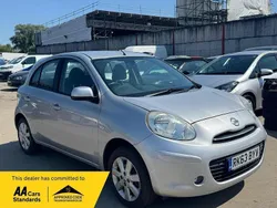 Silver Used 2013 Nissan Micra Acenta Hatchback | £3,895 (Fair price)