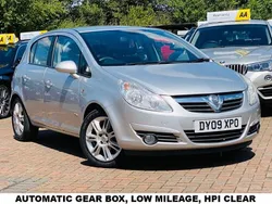 Silver Used 2009 Vauxhall Corsa Design Edition Hatchback | £3,497 (Good price)