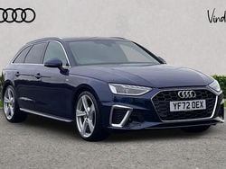 Blue Used 2023 Audi A4 S-Line Estate | £22,260 (Good price)