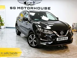 Black Used 2018 Nissan Qashqai N-Connecta SUV | £12,895 (Fair price)