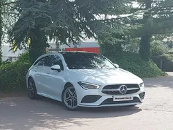 White Used 2021 Mercedes CLA180 AMG Line Premium Plus Sedan | £23,498 (Fair price)