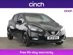 Black Used 2021 Nissan Micra Hatchback | £9,449 (Fair price)