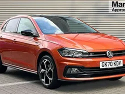 Orange Used 2020 VW Polo R-line Hatchback | £14,691 (Fair price)