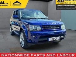 Blue Used 2010 Land Rover Range Rover Sport HSE SUV | £7,595 (Fair price)