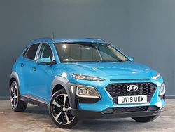 Blue Used 2019 Hyundai Kona Edition SUV | £10,498 (A bit pricey)