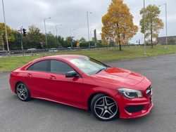 Red Used 2015 Mercedes CLA200 AMG Sedan | £7,990 (Fair price)