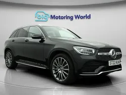 Black Used 2022 Mercedes GLC300 AMG Line Premium Estate | £29,600 (Fair price)