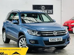 Blue Used 2012 VW Tiguan SE SUV | £6,500 (Fair price)