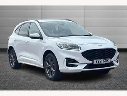 Frozen white Used 2021 Ford Kuga ST-Line SUV | £21,895 (Fair price)