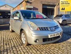 Silver Used 2008 Nissan Note Acenta MPV | £695 (Super price)