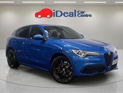 Blue Used 2021 Alfa Romeo Stelvio Veloce SUV | £25,490 (Fair price)
