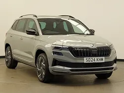 Grey Used 2024 Skoda Karoq SportLine SUV | £28,998 (Fair price)