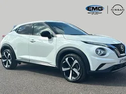 White Used 2021 Nissan Juke Tekna SUV | £12,195 (Fair price)
