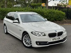 White Used 2015 BMW 520 Luxury Line Estate | £8,995 (Fair price)